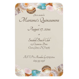 Ímã Sob a fronteira do partido Sea Quinceanera