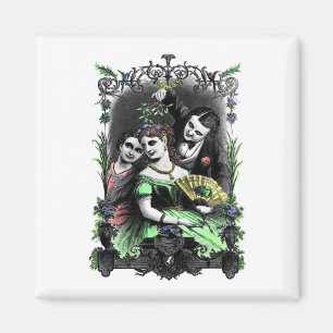 Imã Sob a Mistura   Vintagem colorida