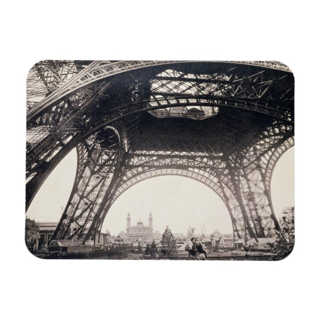 Ímã Sob a Torre Eiffel, antes de subir, de 'L' (Horizontal)