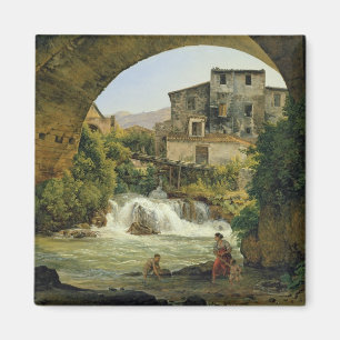 Imã Sob o arco de uma ponte em Italia, 1822