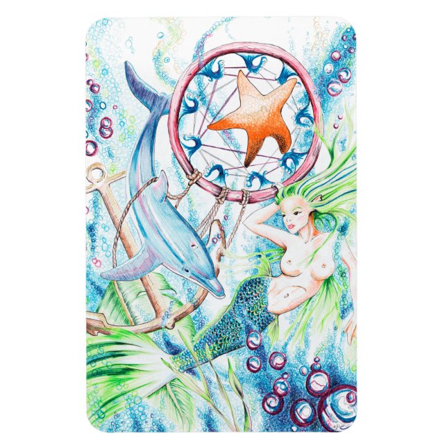 Ímã Sob o mar (Vertical)