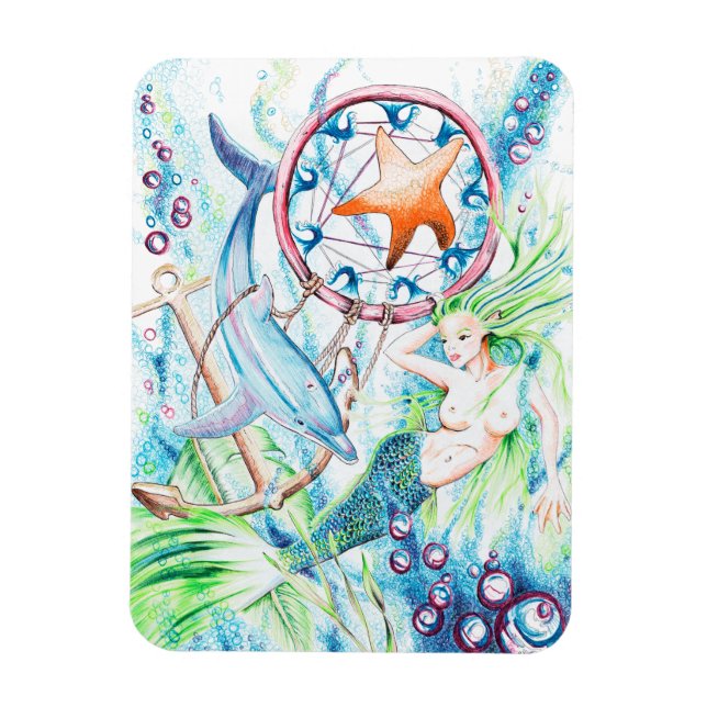 Ímã Sob o mar (Vertical)