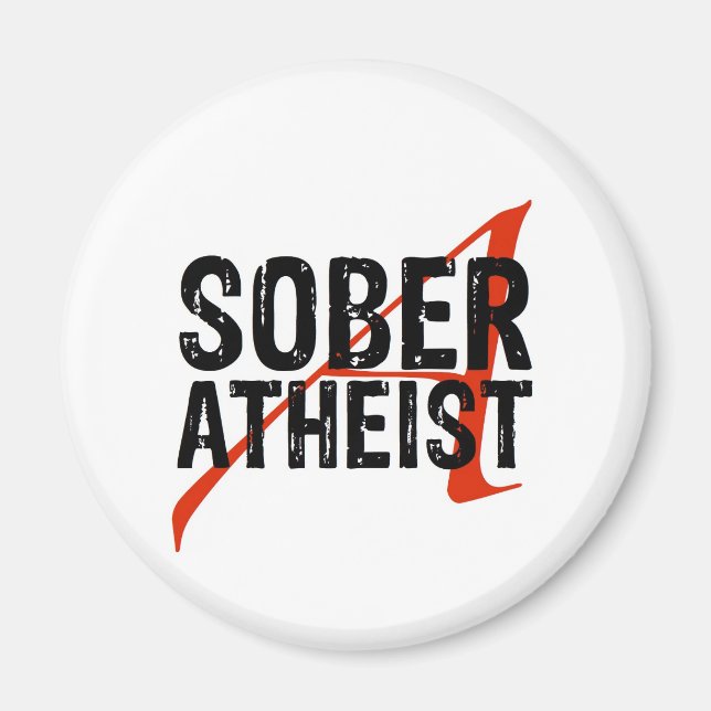 Imã Sober Atheist (Frente)