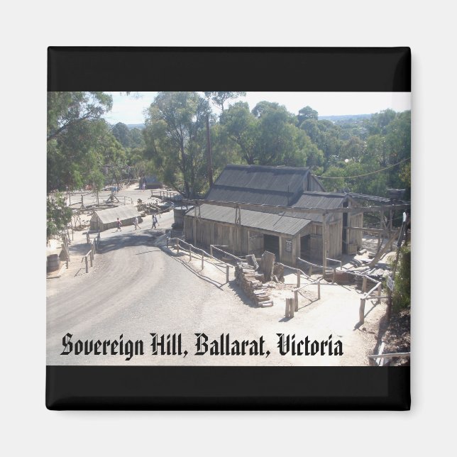 Imã Soberana Hill, Ballarat, Imagem Victoria (Frente)