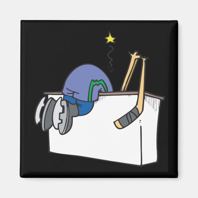 Imã Sobre A Parede (Frente)