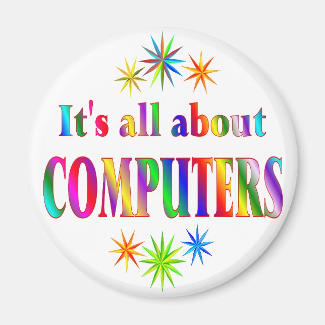 Imã Sobre Computadores (Frente)