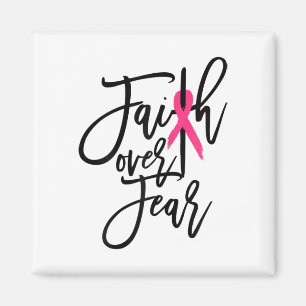 Imã Sobre o Medo Cruzar o Cancer Sensibilização Cristã