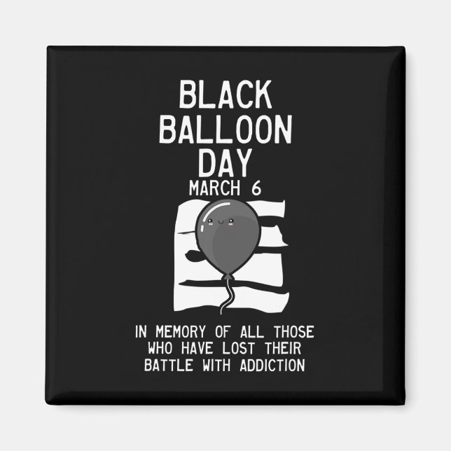 Imã Sobredosagem no dia do balão Sensibilização para a (Frente)