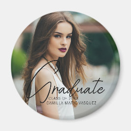 Imã Sobreposição de Script Manuscrito de Foto para Gra