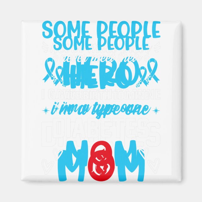 Imã Sobrevivência do Tipo 1 - Mulheres T1 Diabetes A (Frente)