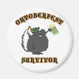 Imã Sobrevivente engraçado de Oktoberfest