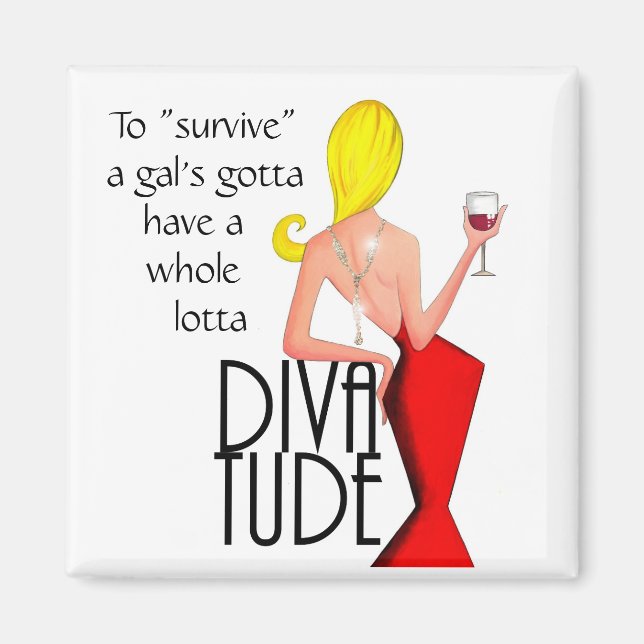 Imã Sobreviver-Gal tem que ter um Lotta DIVAtude intei (Frente)