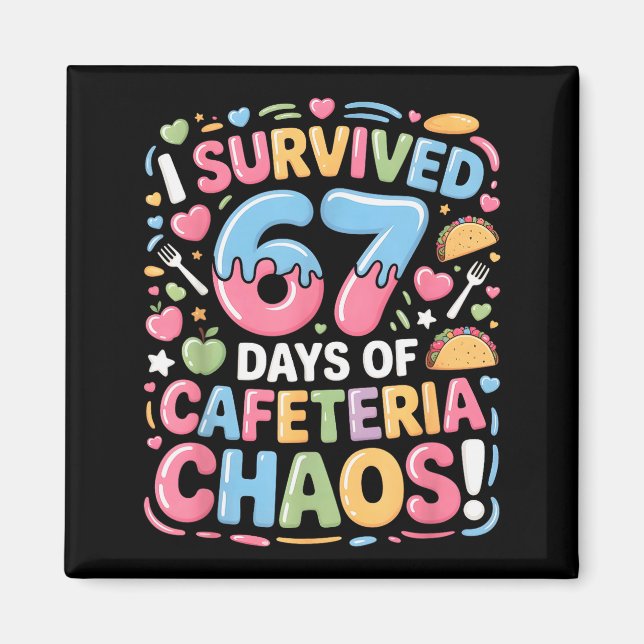 Imã Sobrevivi 67 Dias De Caos Na Cafeteria Meme Almoço (Frente)