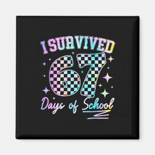 Imã Sobrevivi 67 Dias De Escola Tie Dye 67º Dia Chá