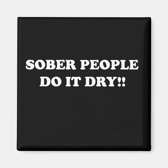 Imã sóbrio (Frente)