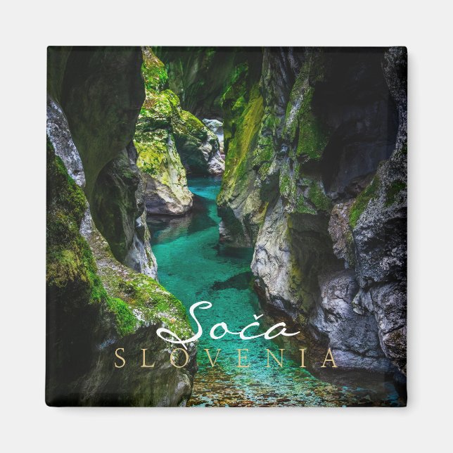 Imã Soca gorge na Eslovênia (Frente)