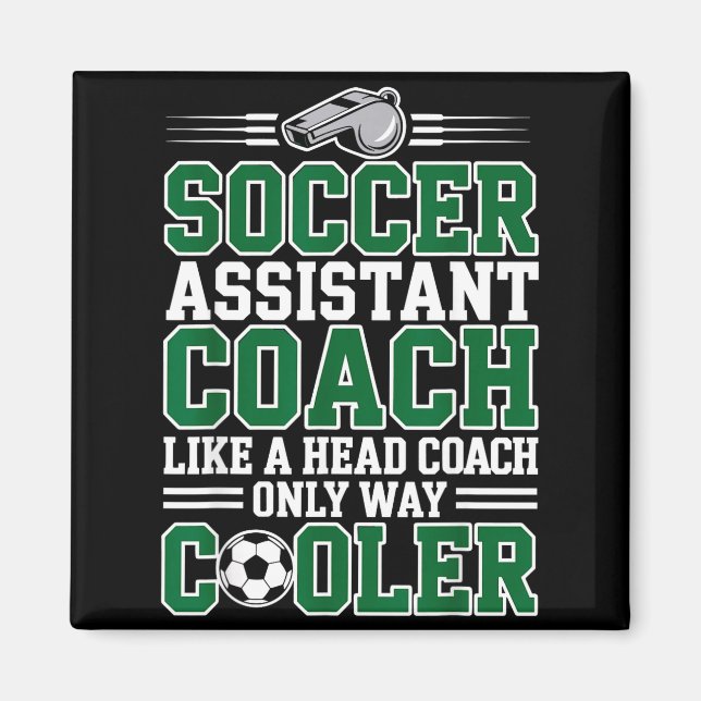Imã Soccer Istant Coach Like A Head Coach Only Way Coo (Frente)