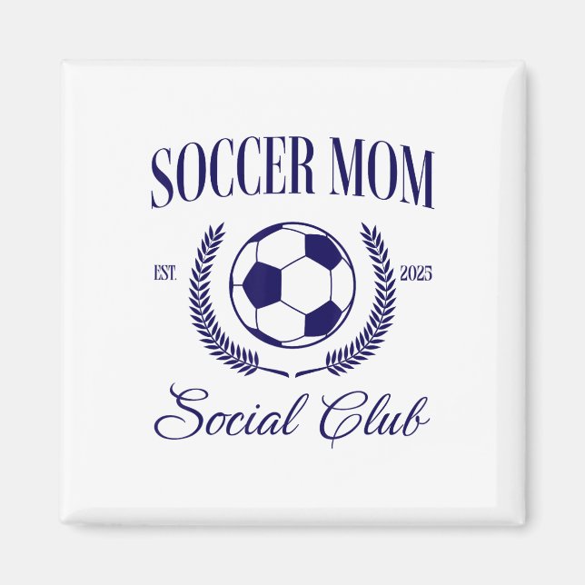 Imã Soccer Mom _2  (Frente)