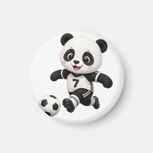 Imã Soccer Panda Magnet (Frente)