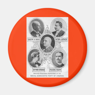 Imã Social-democratic-party-1900 americano