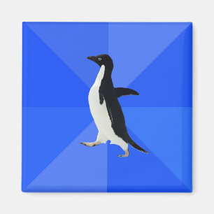 Imã Socially Awkward penguin_.