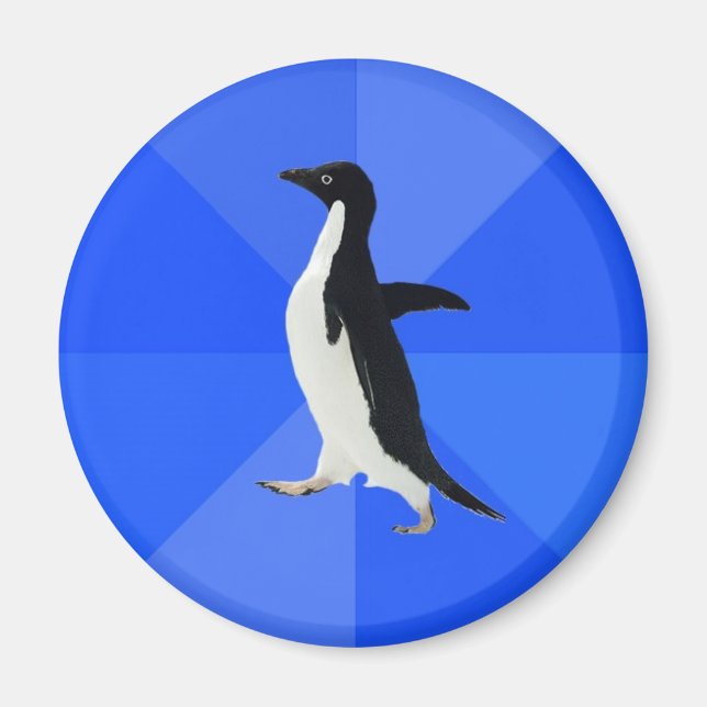 Imã Socially-Awkward-Penguin-Meme (Frente)