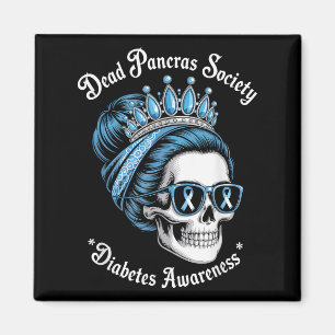 Imã Sociedade Pancreias morto Camisa Diabetes Awarene
