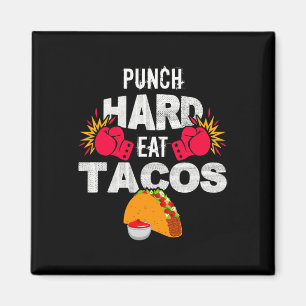 Imã Soco Forte Coma Tacos Boxe Kickboxing Kickboxer T