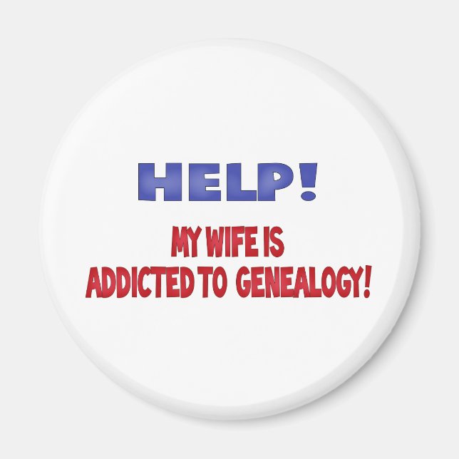 Imã Socorro! Minha Esposa É Viciada Em Genealogia (Frente)