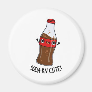Imã Soda-rn Cute Soda Pun