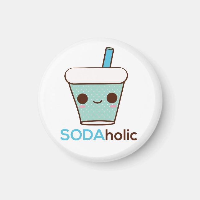Imã SODAholic (Frente)