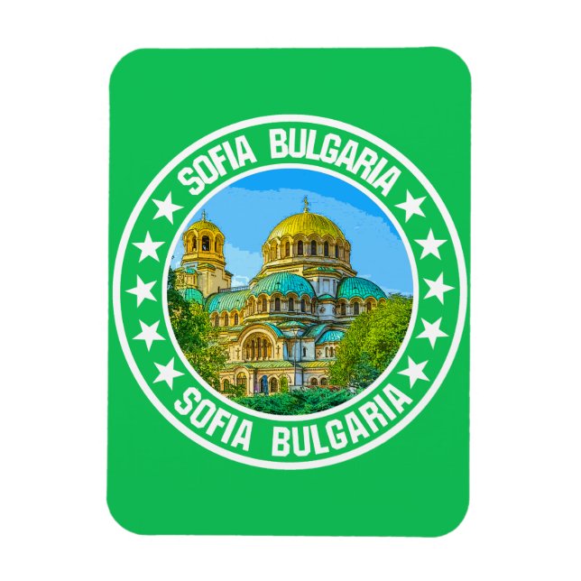Ímã Sofia Bulgária (Vertical)