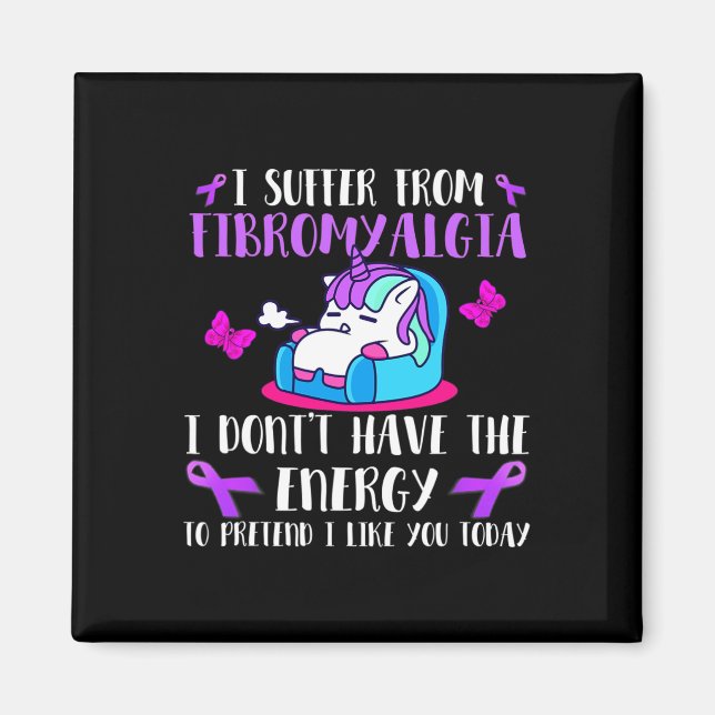 Imã Sofro De Fibromialgia - Pode Vestir Fibromialgia (Frente)