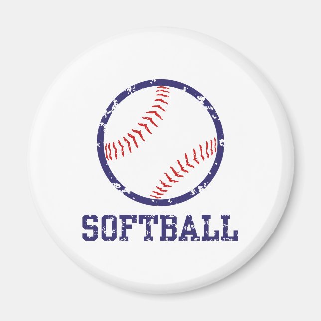 Imã Softball (Frente)