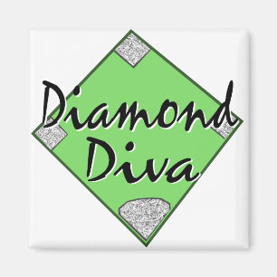 Imã Softball da diva do diamante