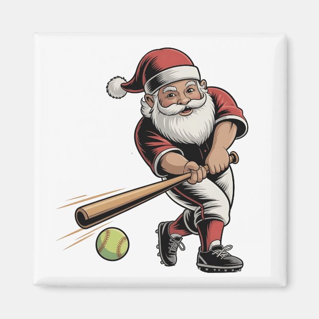 Imã Softball de Natal jogando esporte de Natal (Frente)