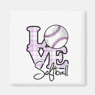 Imã Softball do amor