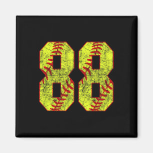 Imã Softll #88 Softll Rápido Mãe do Jogador Número 88