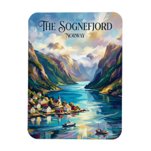 Ímã Sognefjord Noruega