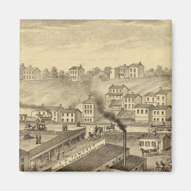 Imã Soho Saw e Planing Mills e Barge Yards (Frente)