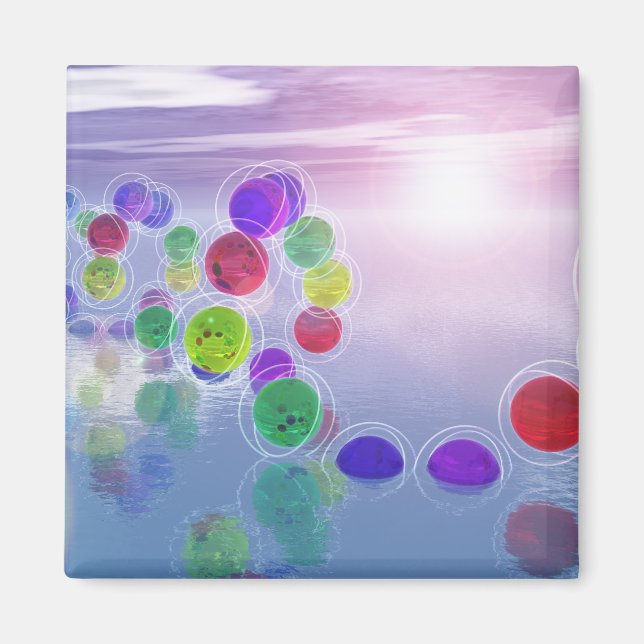 Imã Sois em seus cursos, Magnet (Frente)