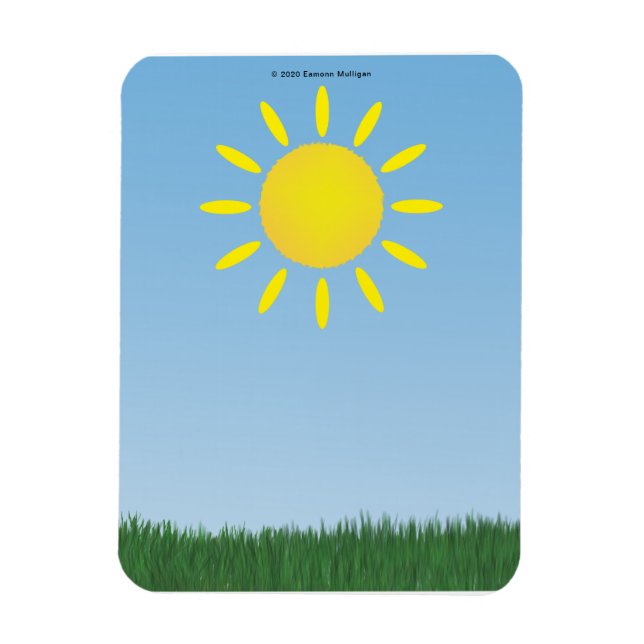 Ímã Sol (Vertical)