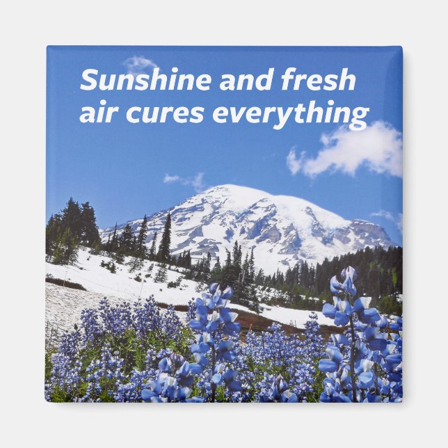 Imã Sol e ar fresco (Frente)