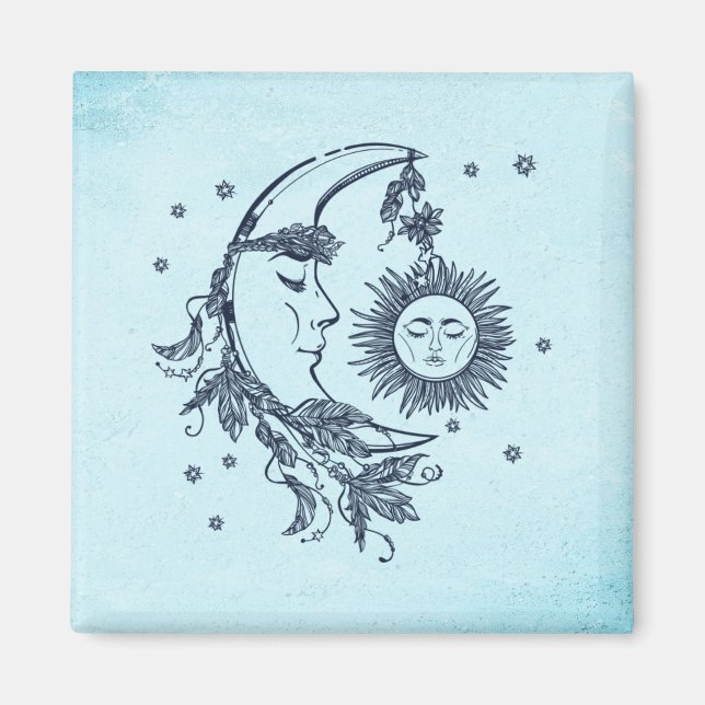 Imã Sol e Lua (Frente)