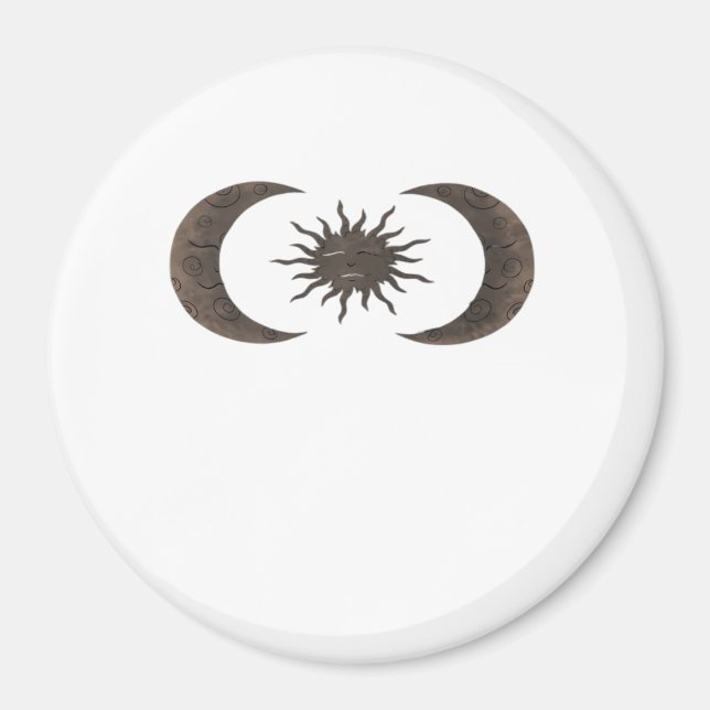 Imã Sol e luas Whimsigoth (Frente)