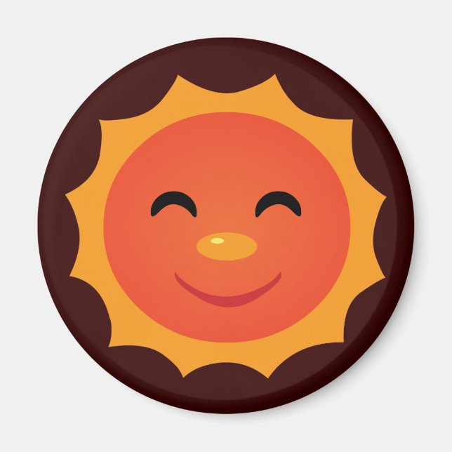 Imã Sol Feliz (Frente)