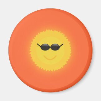 Imã Sol legal com óculos escuros num legal dia ensolar