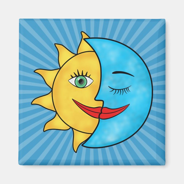 Imã Sol Lua (Frente)