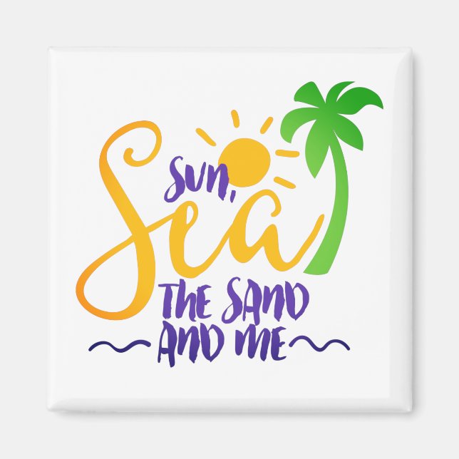 Imã Sol, Mar, Areia e Eu (Frente)