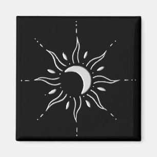 Imã Sol Prateado